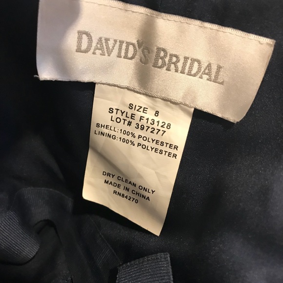 David’s Bridal Bridesmaid dress - Picture 4 of 4